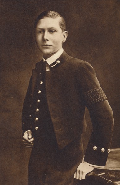'Aged sixteen - Prince Albert, Naval cadet at Osborne', c1910, (1937). Artist: Unknown.