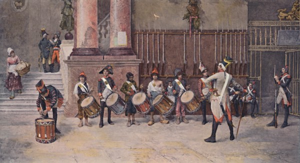 'The Drummers of the Republic', 1896. Artist: Unknown.