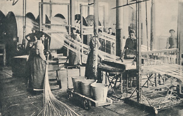 'A Wax Taper-making Plant', 1917. Artist: Unknown.