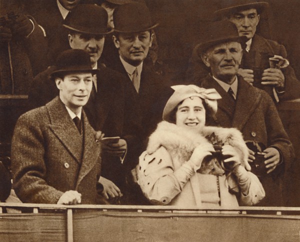 'Sharing a Joke at Aintree', 1937. Creator: Unknown.