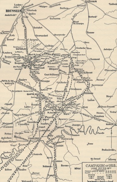 'Campaign of 1815. June 15th to 19th', (1896).  Artist: Unknown.