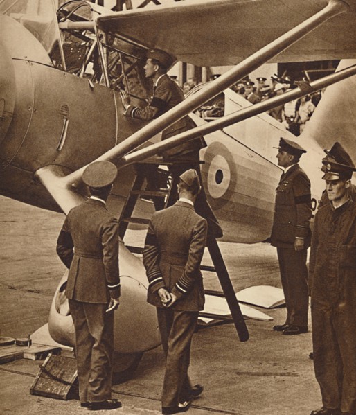 'With the Royal Air Force', 1937. Creator: Unknown.