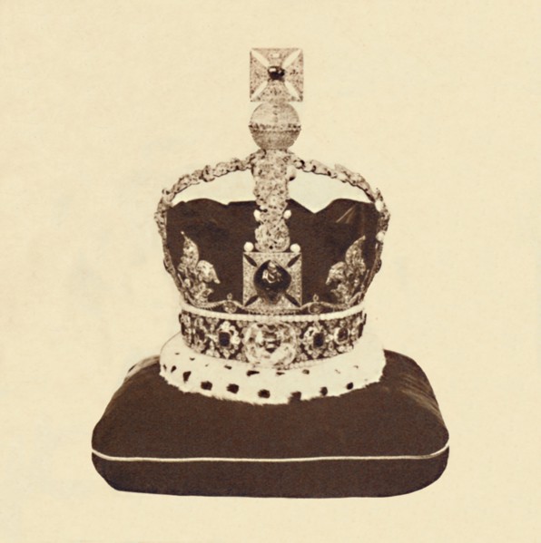 'The Imperial Crown of State', 1937. Artist: Unknown.