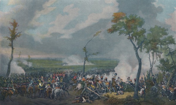 'The Battle of Hanau, October 30, 1813', (1896). Artist: Unknown.