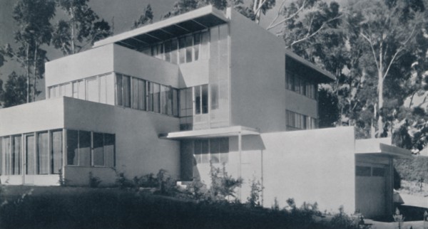 'The house of Mr. and Mrs. Arthur Hofmann, Hillsborough, California', 1939. Artist: Richard Joseph Neutra.