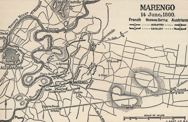 'Marengo - 14 June, 1800 (Morning Battle)', (1896). Artist: Unknown.