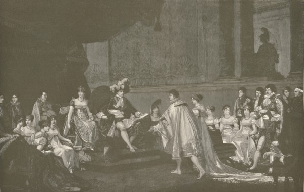 'Marriage of Prince Jerome Bonaparte and Princess Frederica Catherine of Würtemberg', 1807, (1896). Artist: M Haider.