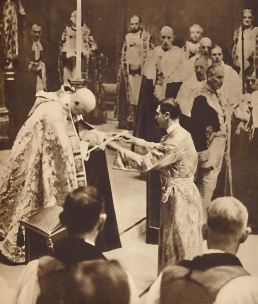 'The Sword of State', May 12 1937. Creator: Unknown.