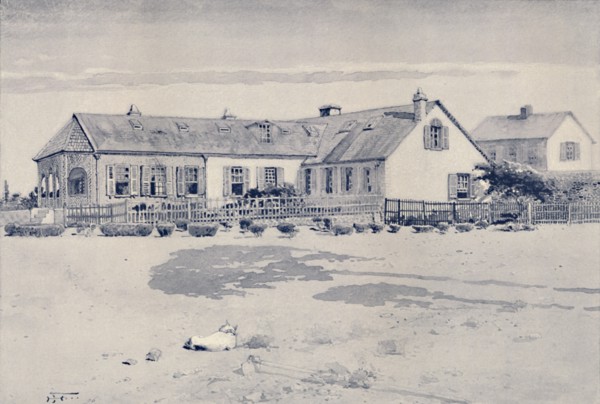Longwood, Napoleon's Residence at St. Helena', 1896. Artist: Unknown.
