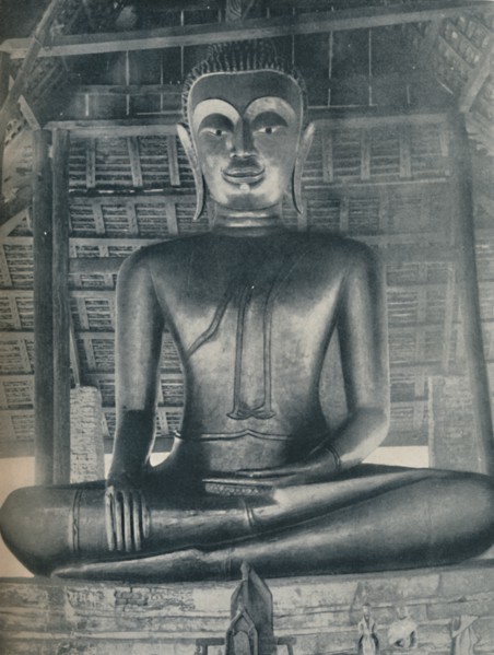 'Glory of the Central Shrine in the Wat Suthat, Bangkok', c1935. Artist: ENA.