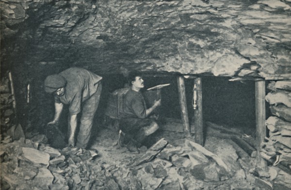 'Unselfconscious Heroes Who Toil in Danger's Face', c1935. Artist: Unknown.