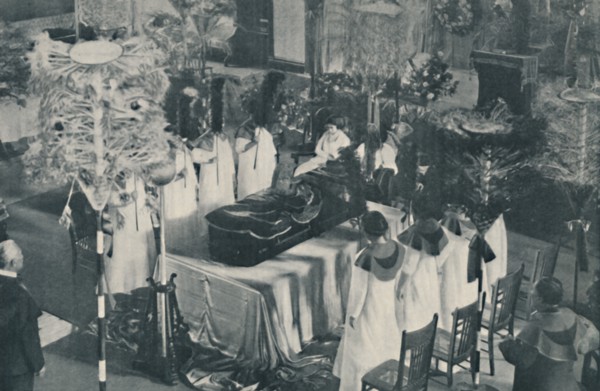 'Royal State and Panoply of Priceless Feathers for the Last of His Line', c1935. Artist: LW DeVis-Norton.