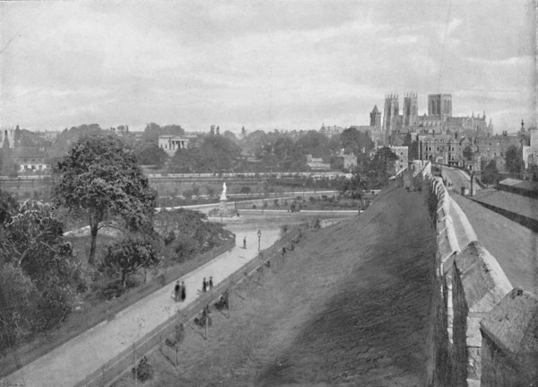 'York, from the Walls', c1896. Artist: Joseph Duncan.