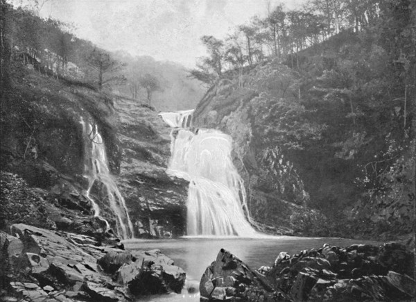 'Rhaiadr Mawddach, North Wales', c1896. Artist: Green Brothers.