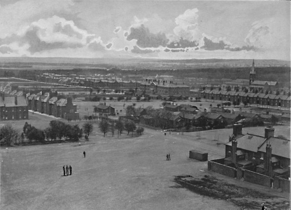 'Aldershot Camp', c1896. Artist: Wyrall & Son.