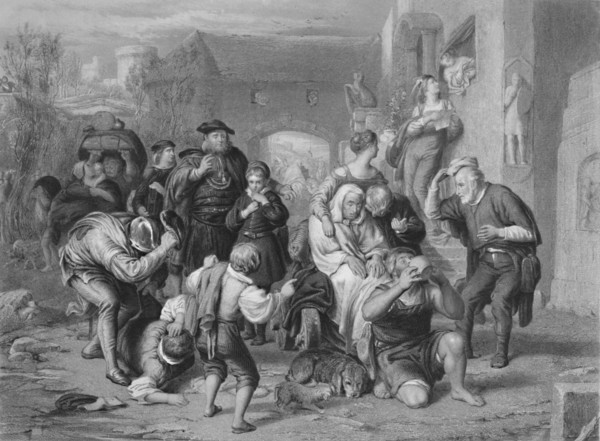 'The Seven Ages of Man (As You Like It)', c1870. Artist: H Bourne.