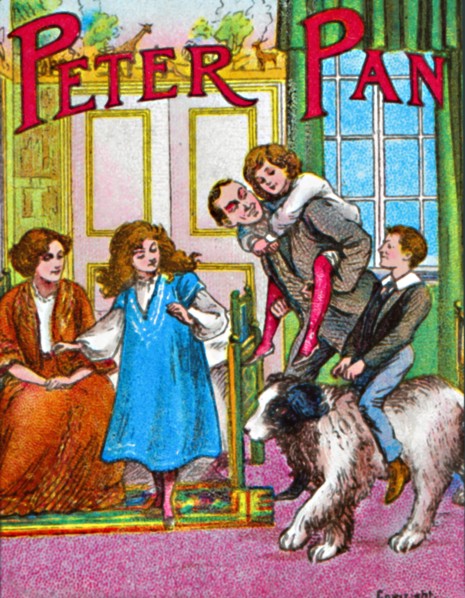 'Peter Pan - The Darlings at home', c1905. Artist: Unknown.