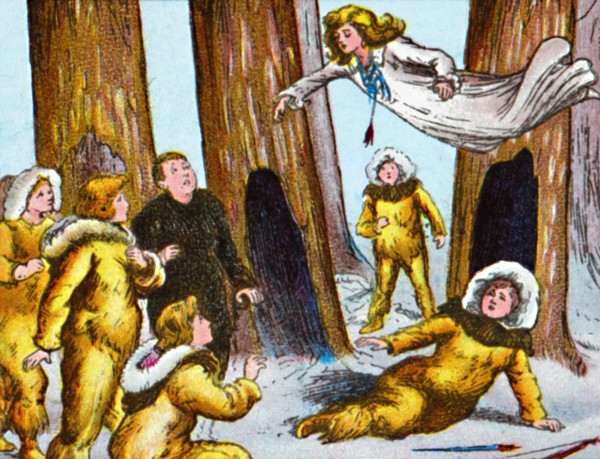 'The shooting of the white bird', c1905. Artist: Unknown.