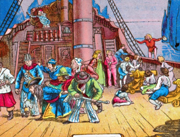 'Peter to the rescue', c1905. Artist: Unknown.