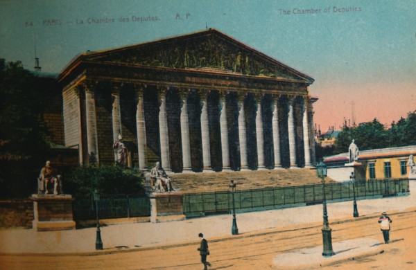 The Chamber of Deputies, Paris, c1920. Artist: Unknown.
