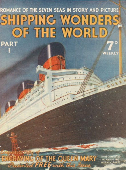 'Shipping Wonders of the World Part I advertisement', 1935. Artist: Unknown.