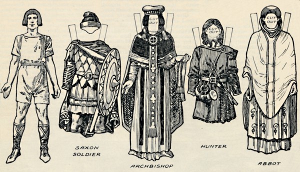 'The Gallery of British Costume: The Dress of Danes & Later Anglo-Saxons', c1934. Artist: Unknown.