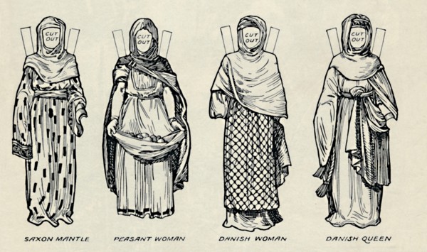 'The Gallery of British Costume: The Dress of Danes & Later Anglo-Saxons', c1934. Artist: Unknown.