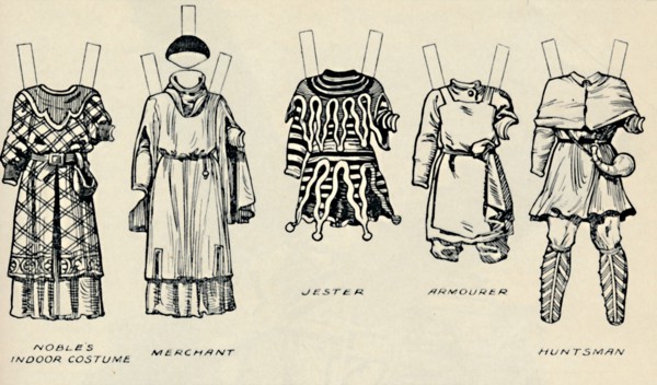 'The Gallery of Historic Costume: The Dresses Worn in the Days of Richard I', c1934. Artist: Unknown.