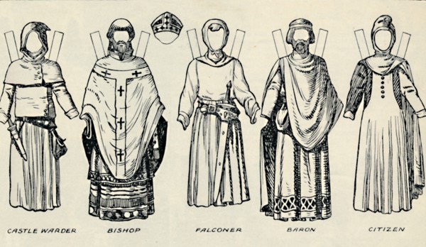'The Gallery of British Costume: How The English Dressed in King John's Time', c1934. Artist: Unknown.