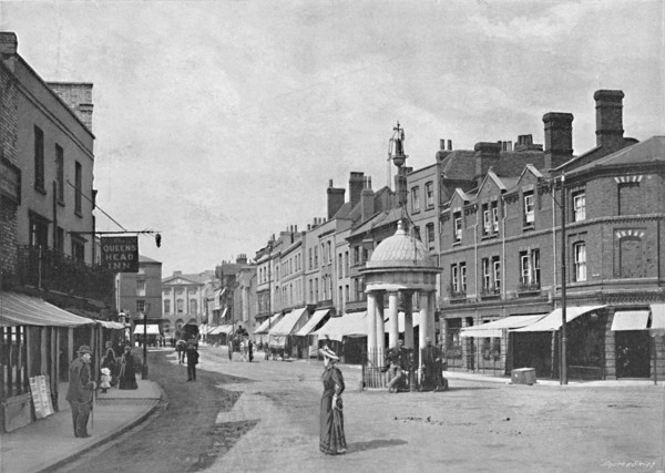 'Chelmsford: High Street', c1896. Artist: Poulton & Co.