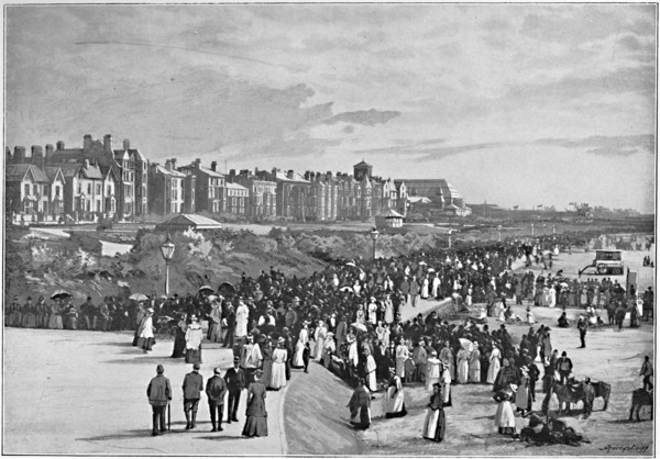 'Marine Park, Southport', c1896. Artist: Valentine & Sons.