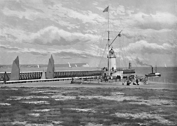 'Signal Station, Newhaven,' c1896. Artist: Poulton & Co.