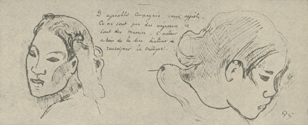 'Good Company, No Affectations', 1936. Artist: Paul Gauguin.