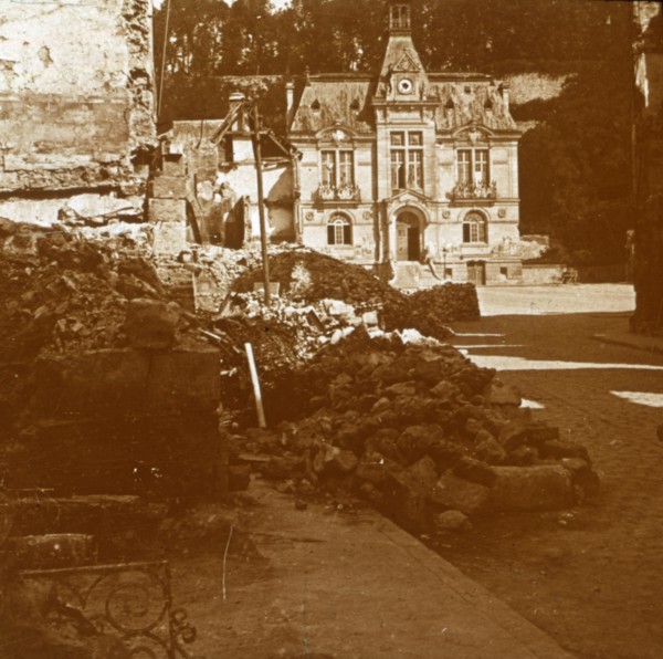 Town hall, Chateau Thierry, France, c1914-c1918. Artist: Unknown.