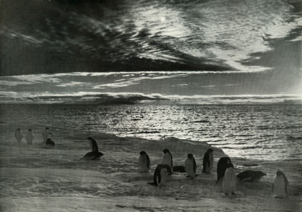 'The Midnight Sun in McMurdo Sound', c1910?1913, (1913). Artist: Herbert Ponting.