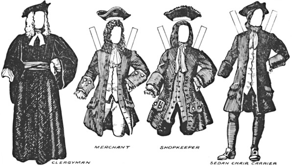 'The Gallery of British Costume: Some of the Dresses Worn in Anne's Reign', c1934. Artist: Unknown.