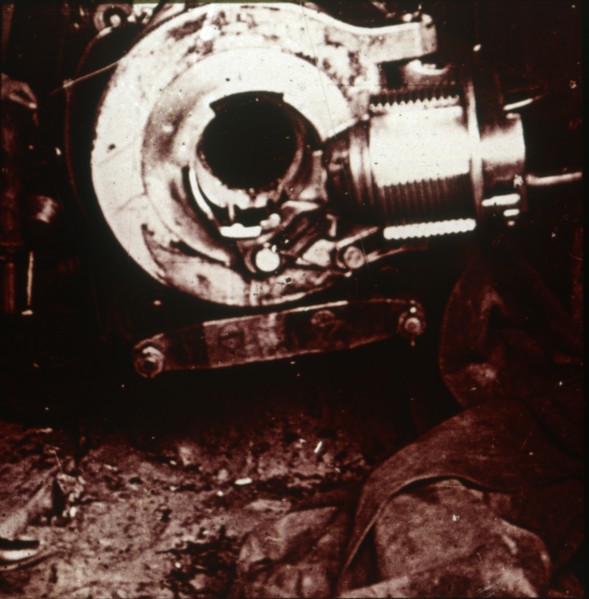 Breech of large cannon, c1914-c1918. Artist: Unknown.