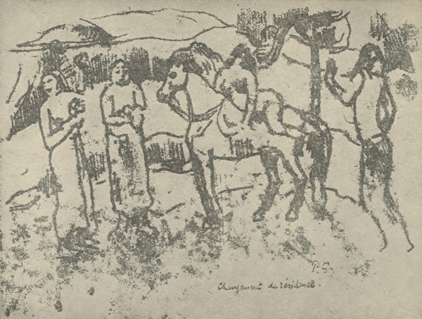 'Change of Residence', 1936. Artist: Paul Gauguin.