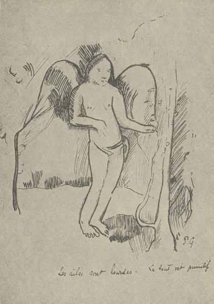 'The Wings are Heavy', 1936. Artist: Paul Gauguin.