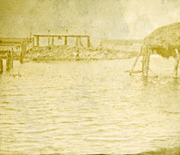 Flood, Ramskapelle, Belgium, c1914-c1918. Artist: Unknown.