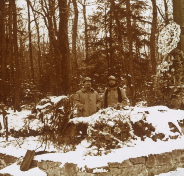 Monument des Chasseurs, Col de la Chipotte, eastern France, c1914-c1918. Artist: Unknown.