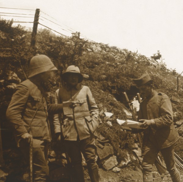 Front line towards Monastir, Serbia, c1916. Artist: Unknown.