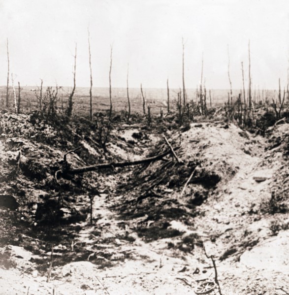 Battlefield, c1914-c1918. Artist: Unknown.