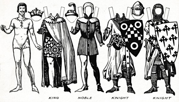 'The Gallery of British Costume: Dress Worn in the Reign of the First Edward', c1934. Artist: Unknown.