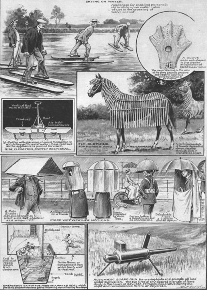 'Curiosities of the Patent Office', 1921. Artist: WB Robinson.