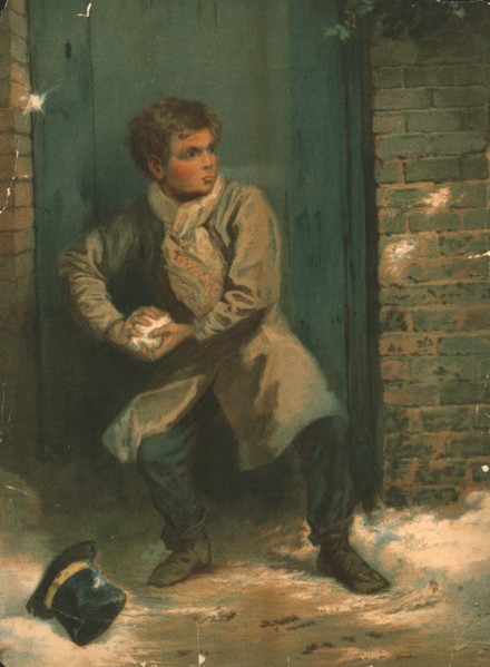 'The Snowballer', 19th century. Artist: Unknown.
