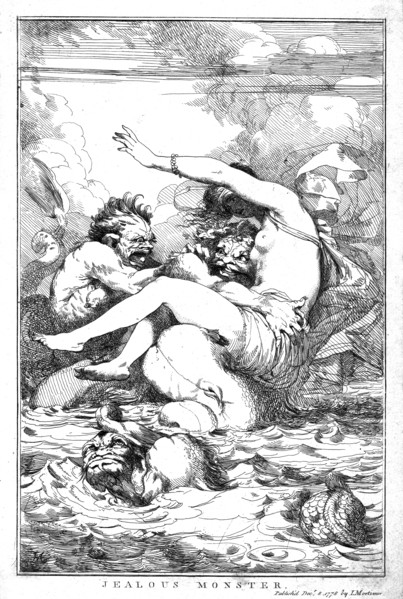 'Jealous Monster', 1778. Artist: John Hamilton Mortimer.
