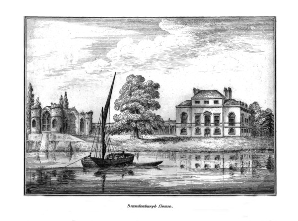 'Brandenburgh House.', c1790, (1795). Artist: Unknown.