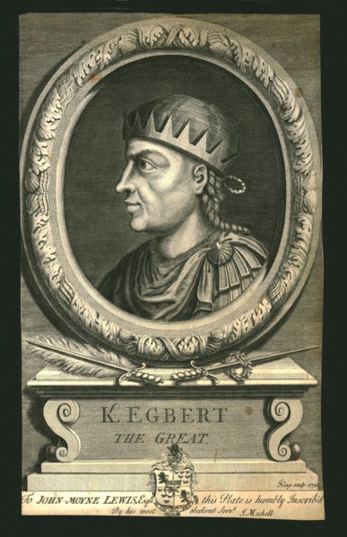 King Egbert The Great, (1732). Artist: G King.