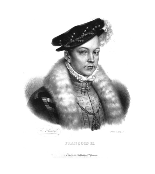 Francis II, King of France, (c1820s).  Artist: Zéphirin Félix Jean Marius Belliard.